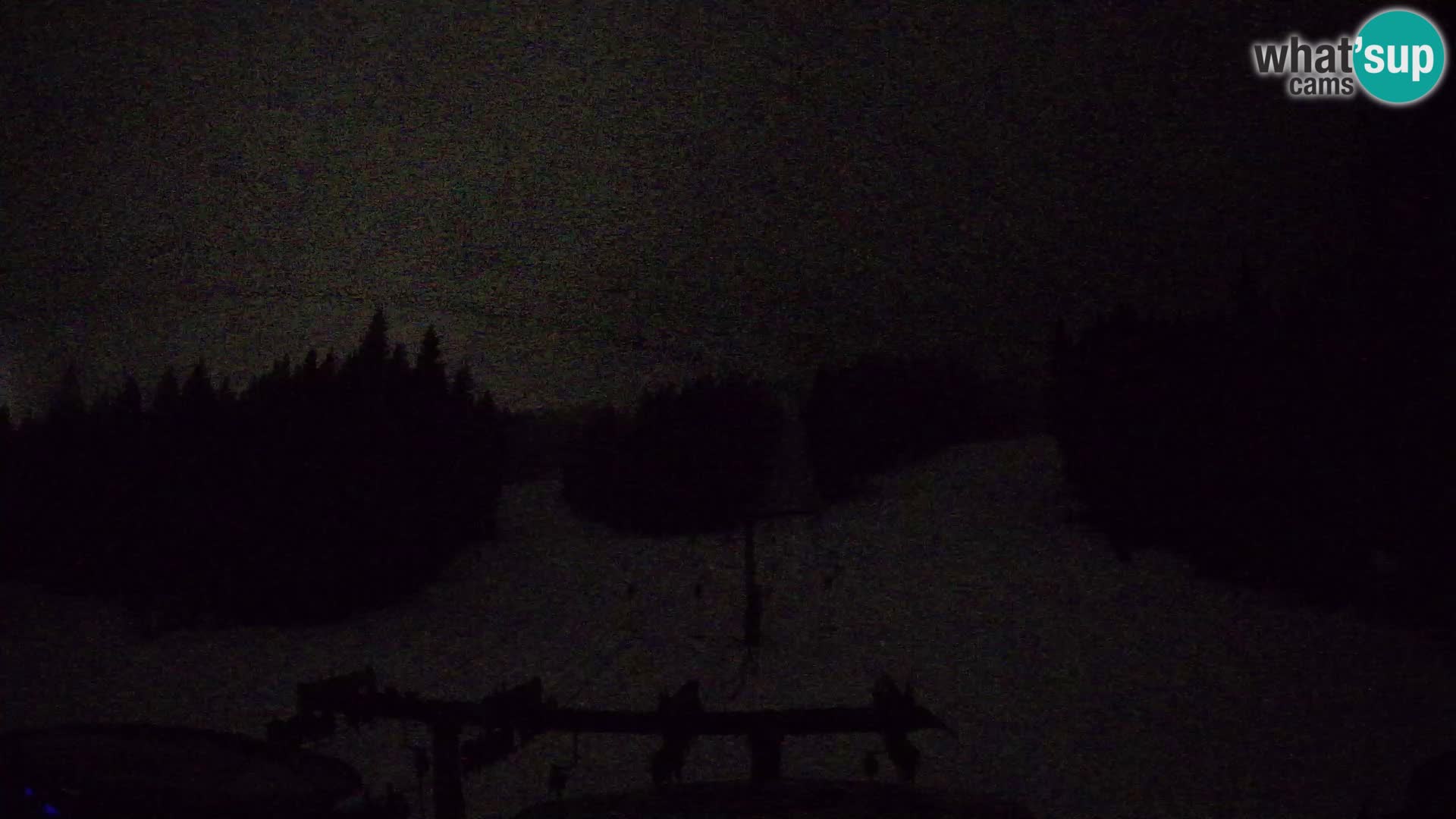 Smučišče Rogla Spletna kamera Ostruščica proga 1 in 2