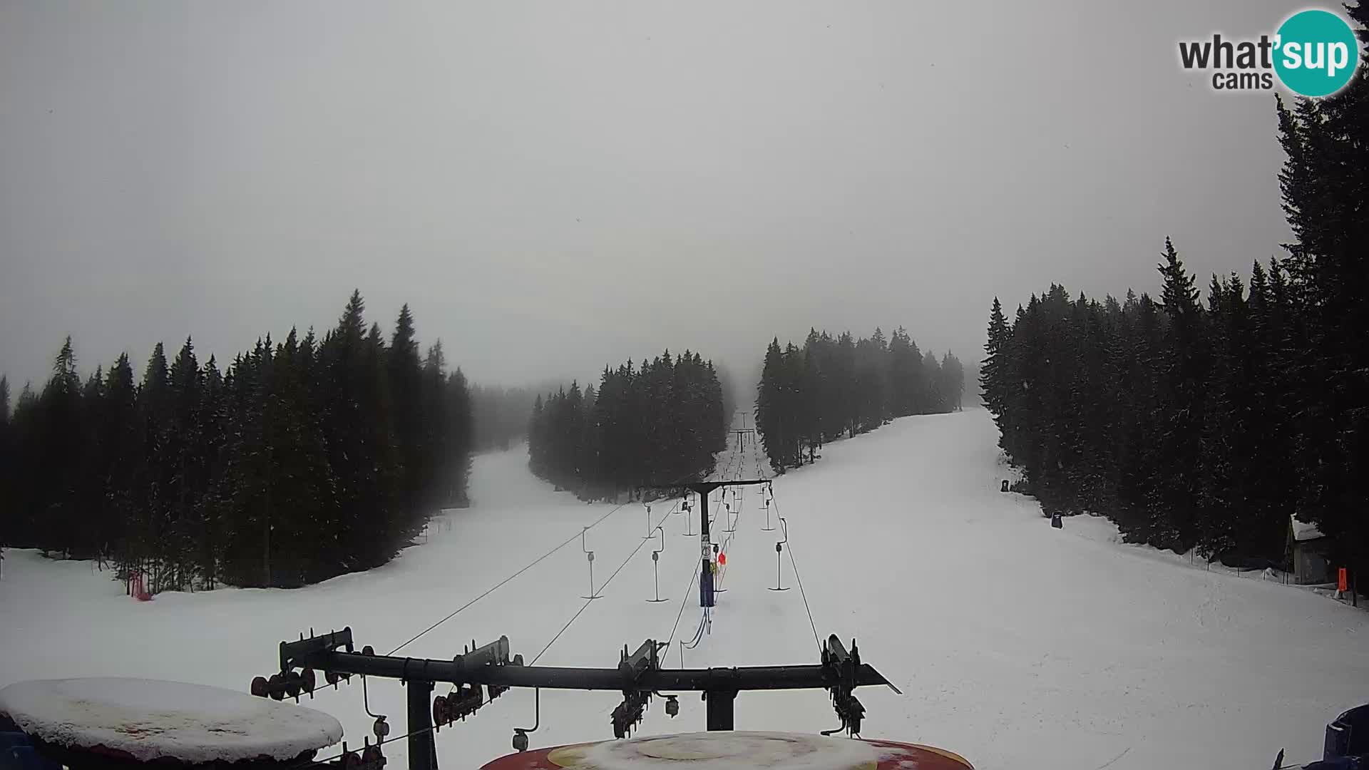 Station de ski Rogla Webcam Ostruščica pistes 1 et 2