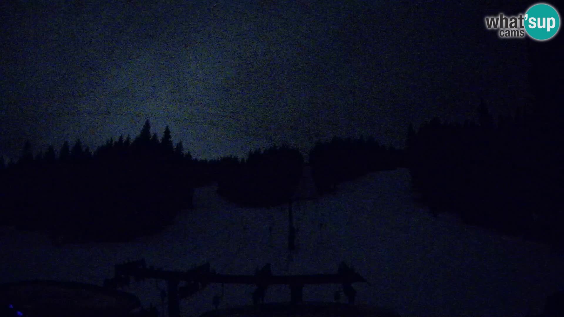 Skigebiet Rogla Webcam Ostruščica Piste 1 und 2