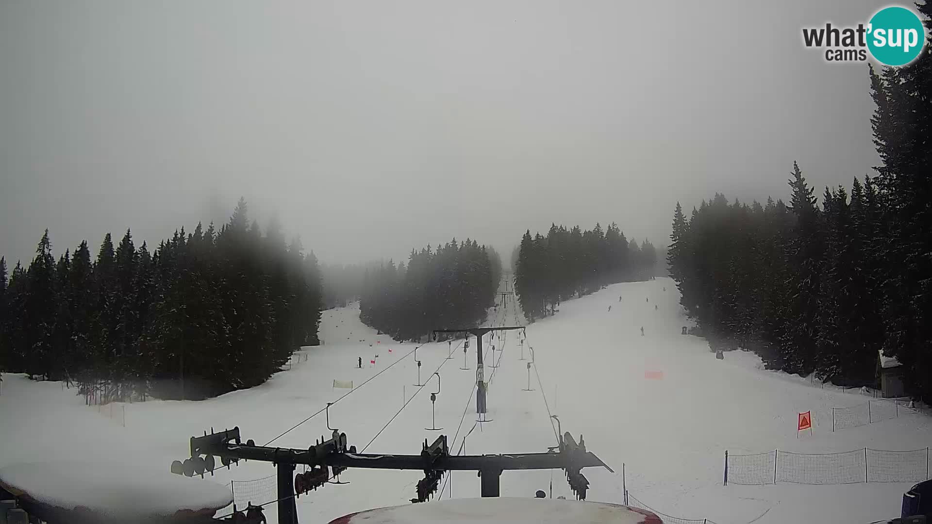 Station de ski Rogla Webcam Ostruščica pistes 1 et 2