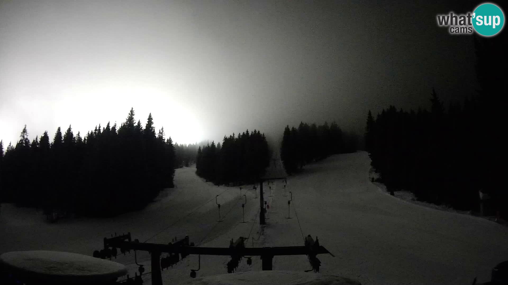 Comprensorio sciistico Rogla Webcam live Ostruščica piste 1 e 2