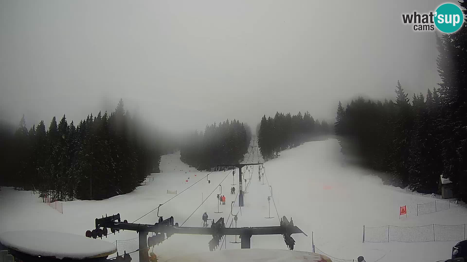 Station de ski Rogla Webcam Ostruščica pistes 1 et 2