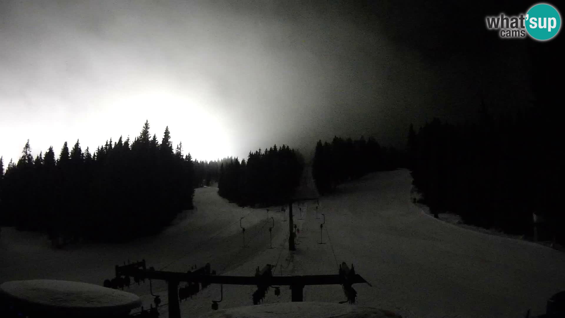 Comprensorio sciistico Rogla Webcam live Ostruščica piste 1 e 2