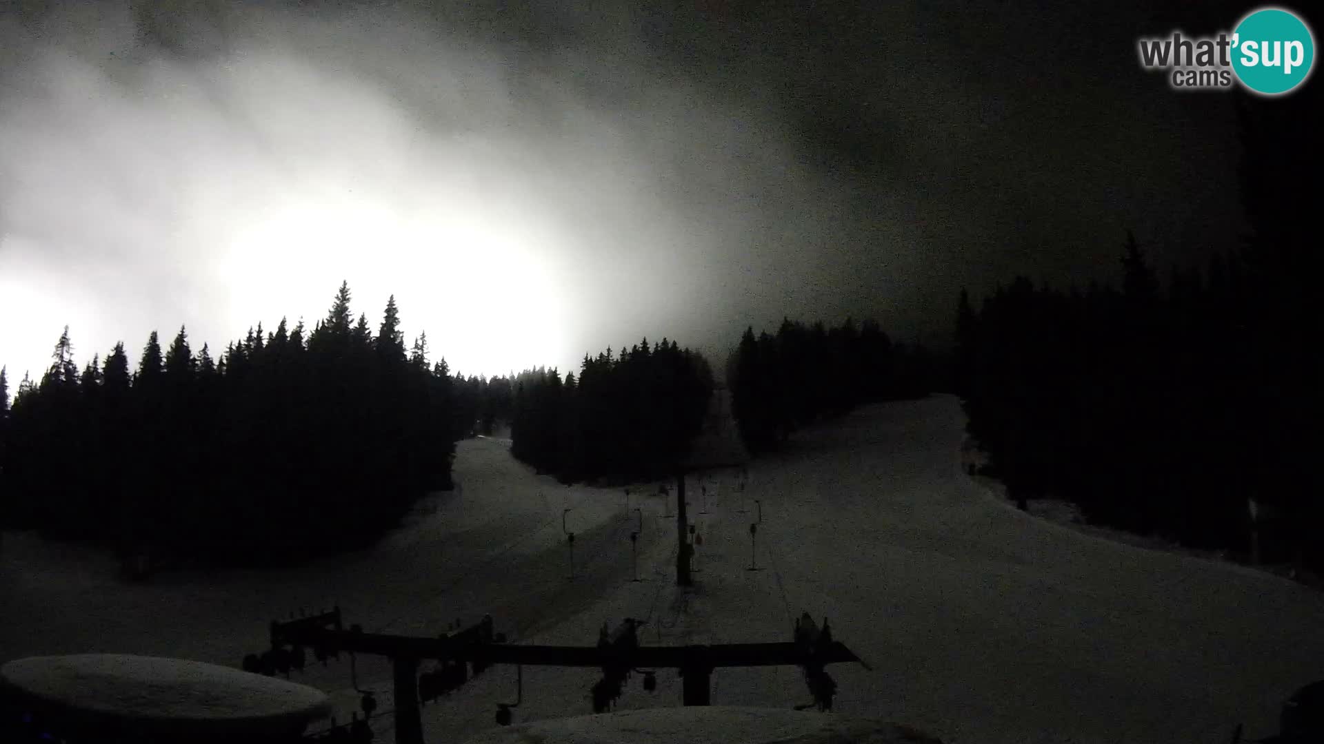 Station de ski Rogla Webcam Ostruščica pistes 1 et 2