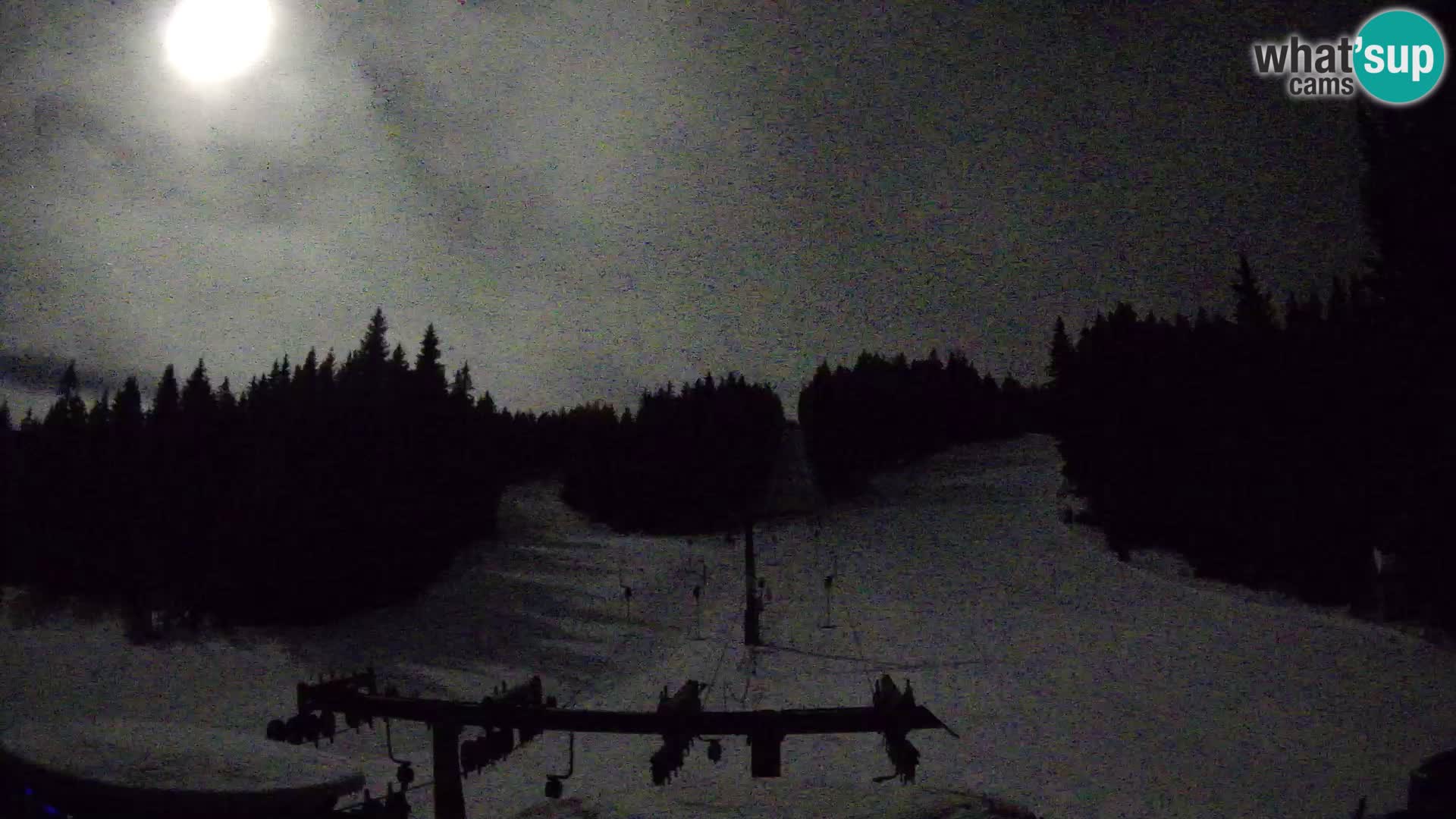 Station de ski Rogla Webcam Ostruščica pistes 1 et 2