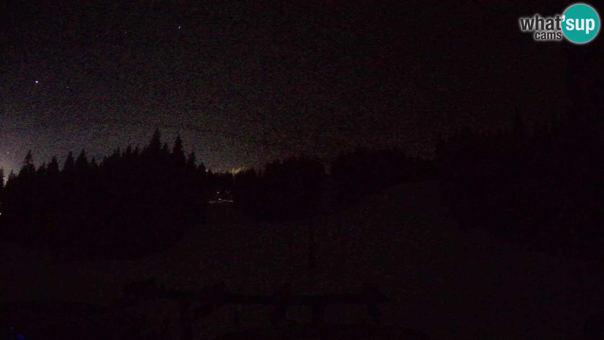 Skigebiet Rogla Webcam Ostruščica Piste 1 und 2