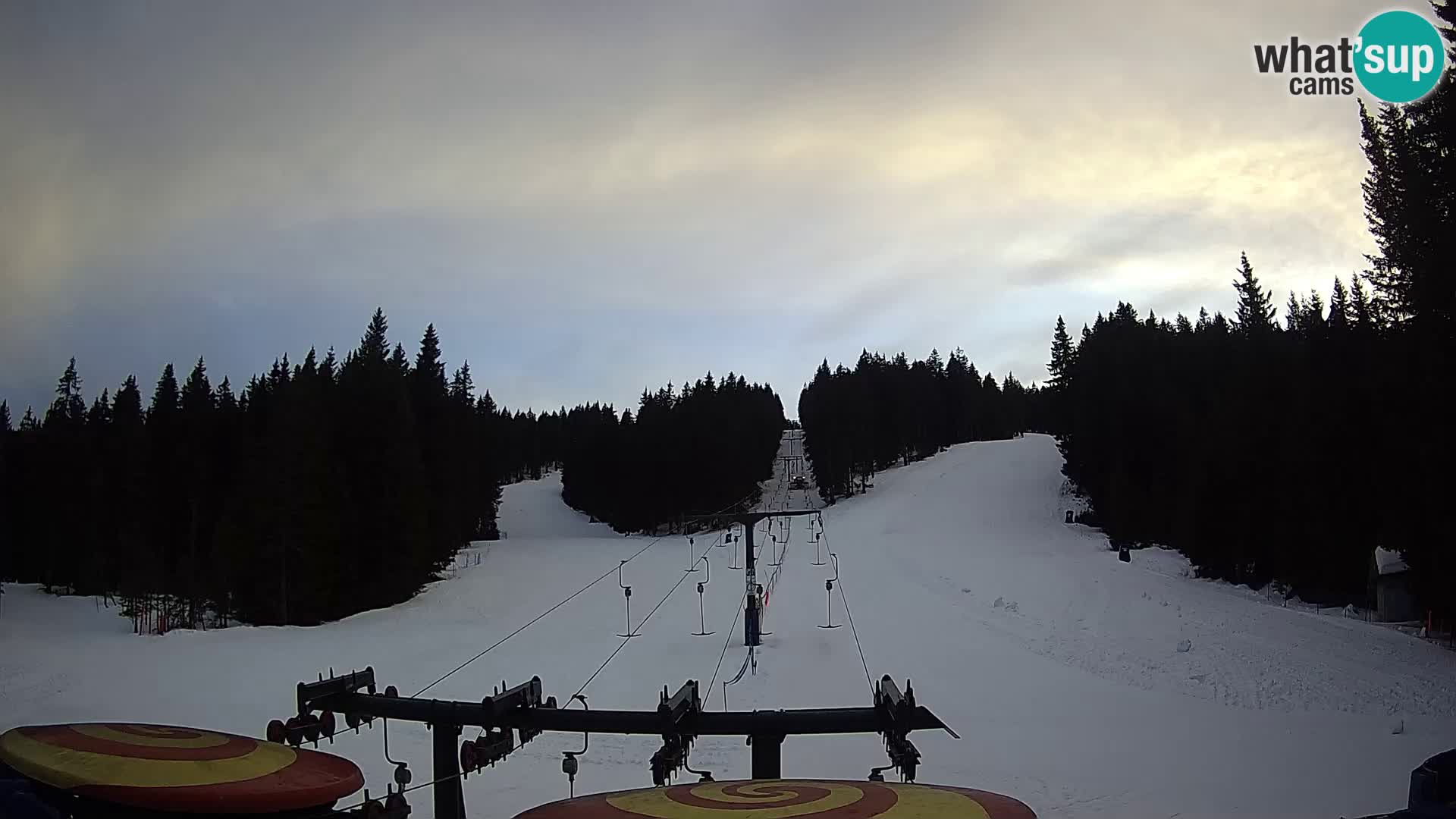 Estación de esquí Rogla Webcam Ostruščica pistas 1 y 2