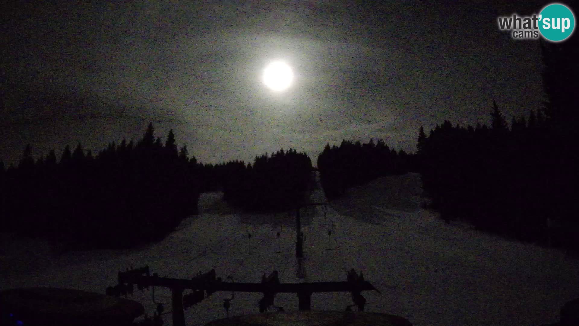 Estación de esquí Rogla Webcam Ostruščica pistas 1 y 2