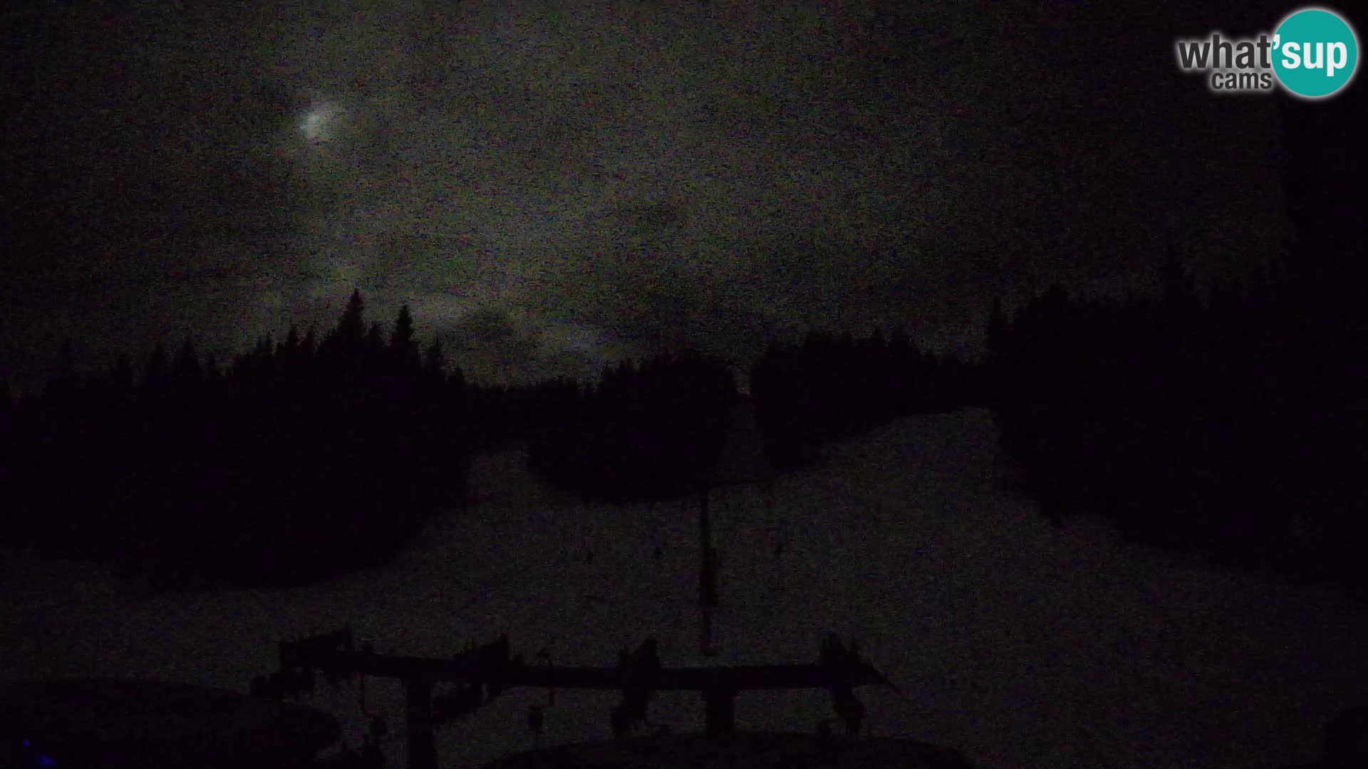 Smučišče Rogla Spletna kamera Ostruščica proga 1 in 2