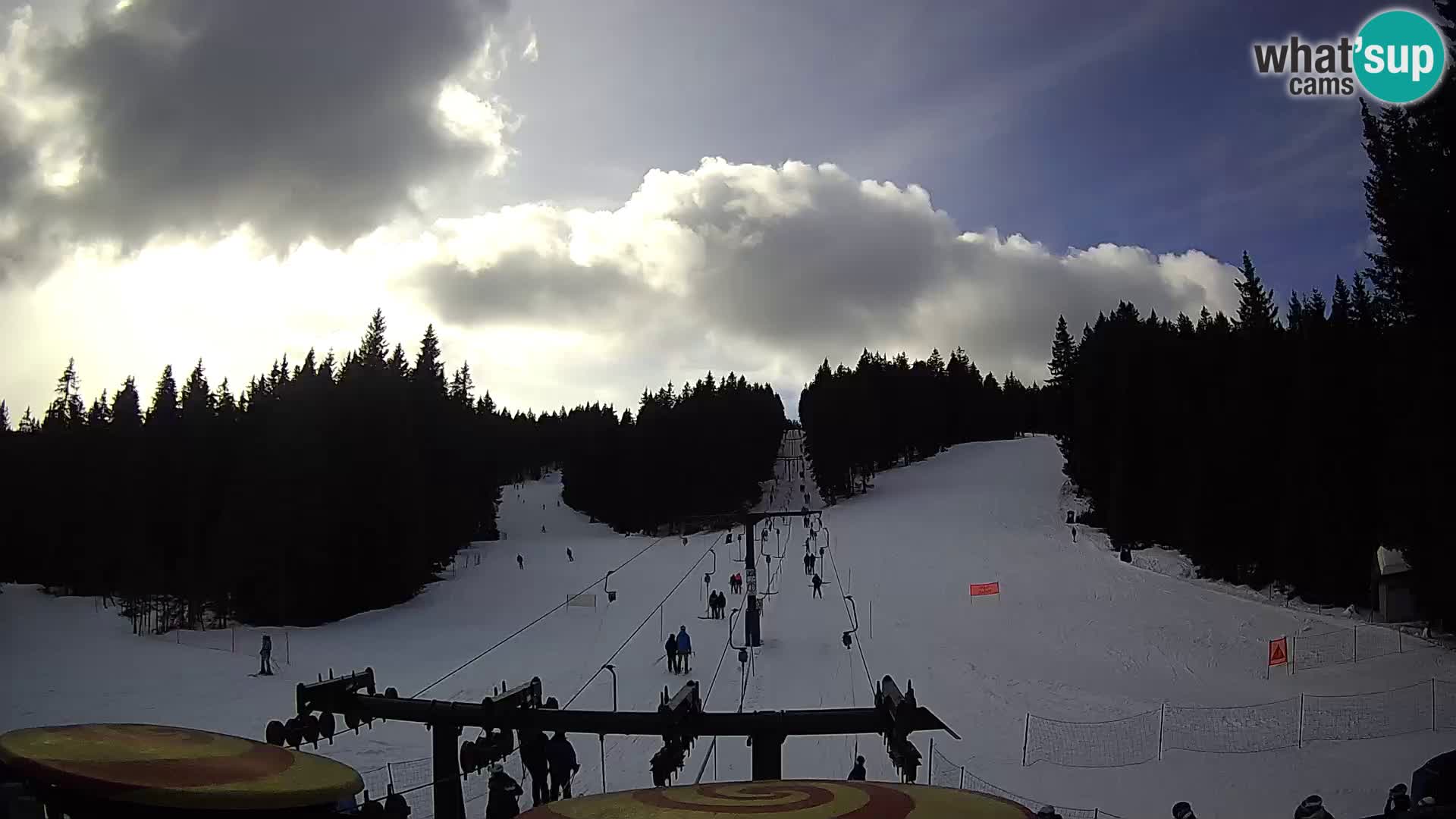 Estación de esquí Rogla Webcam Ostruščica pistas 1 y 2