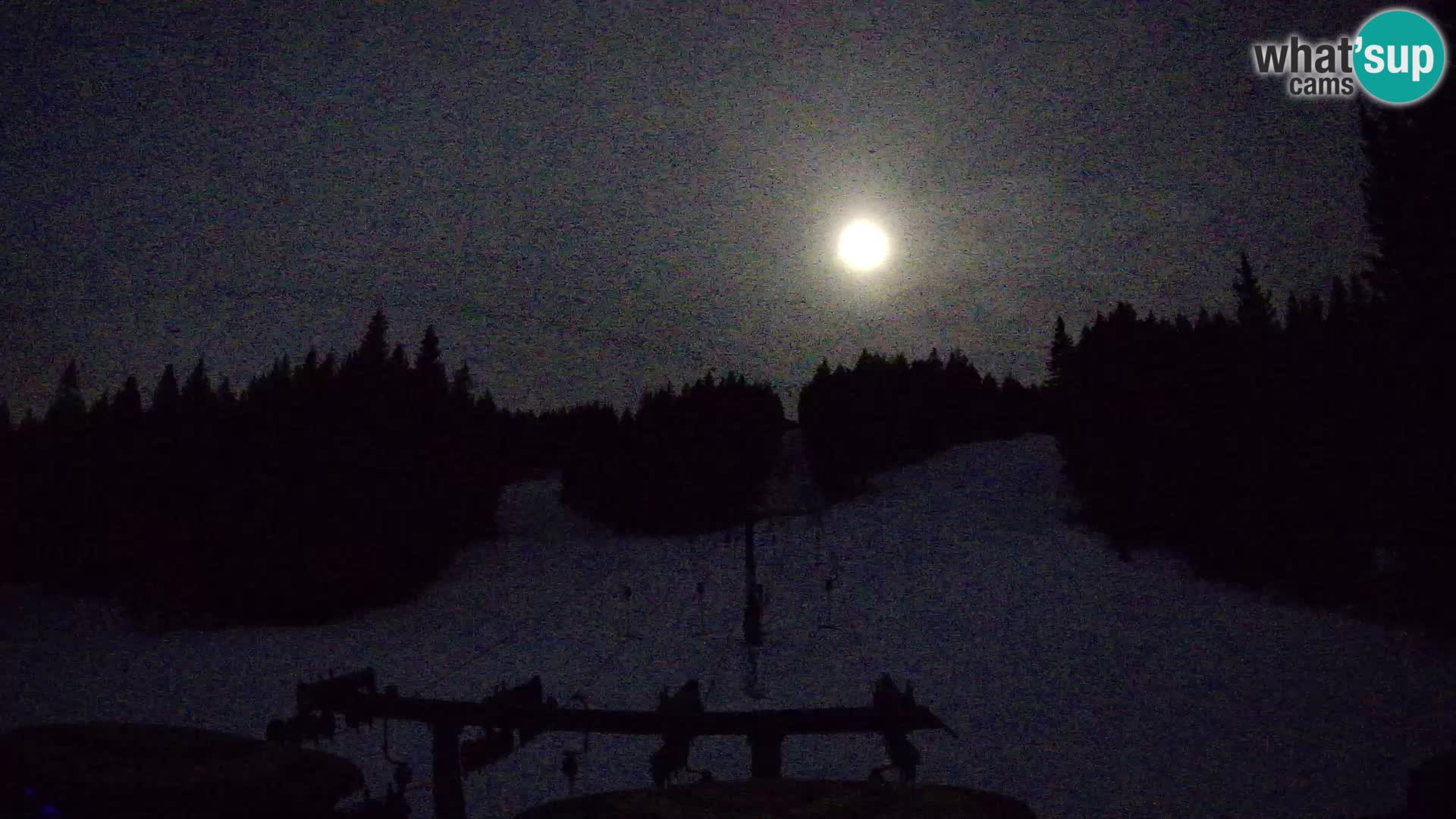 Skigebiet Rogla Webcam Ostruščica Piste 1 und 2