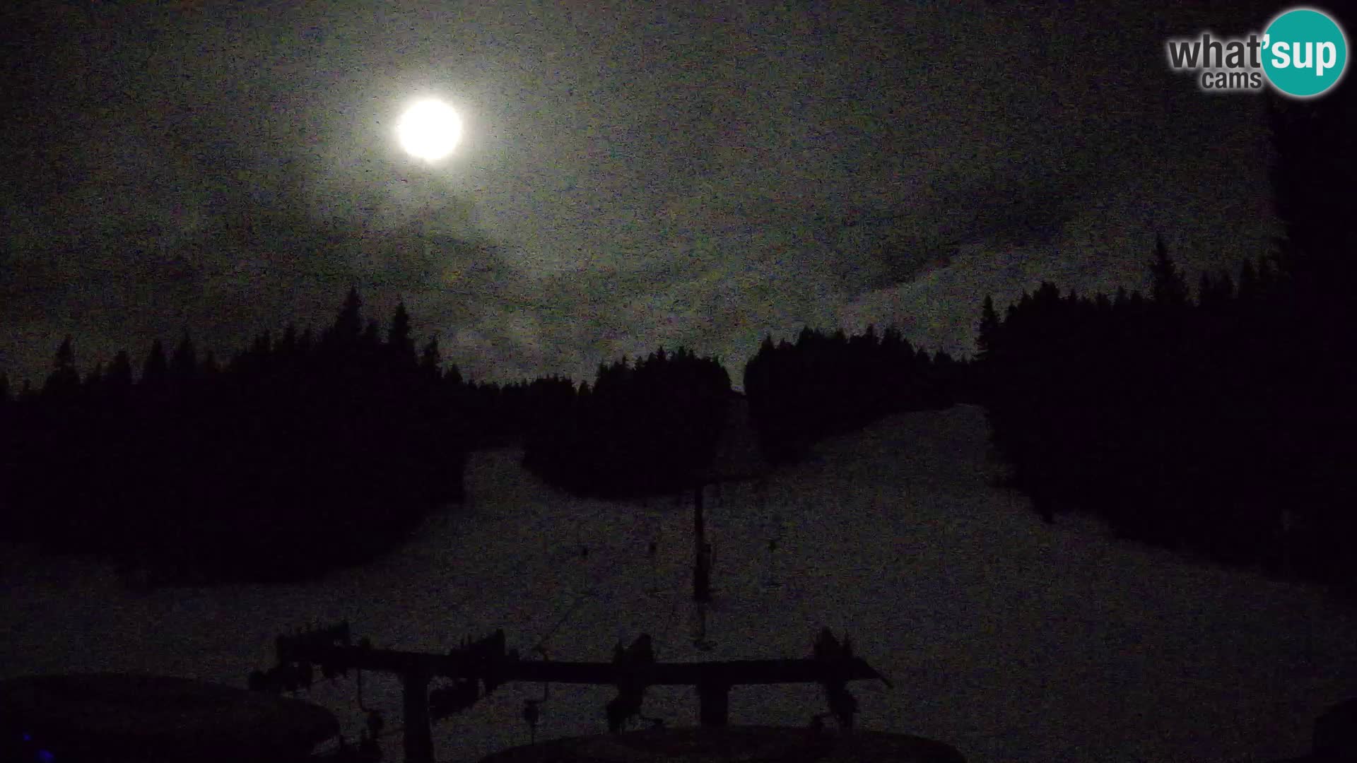 Estación de esquí Rogla Webcam Ostruščica pistas 1 y 2