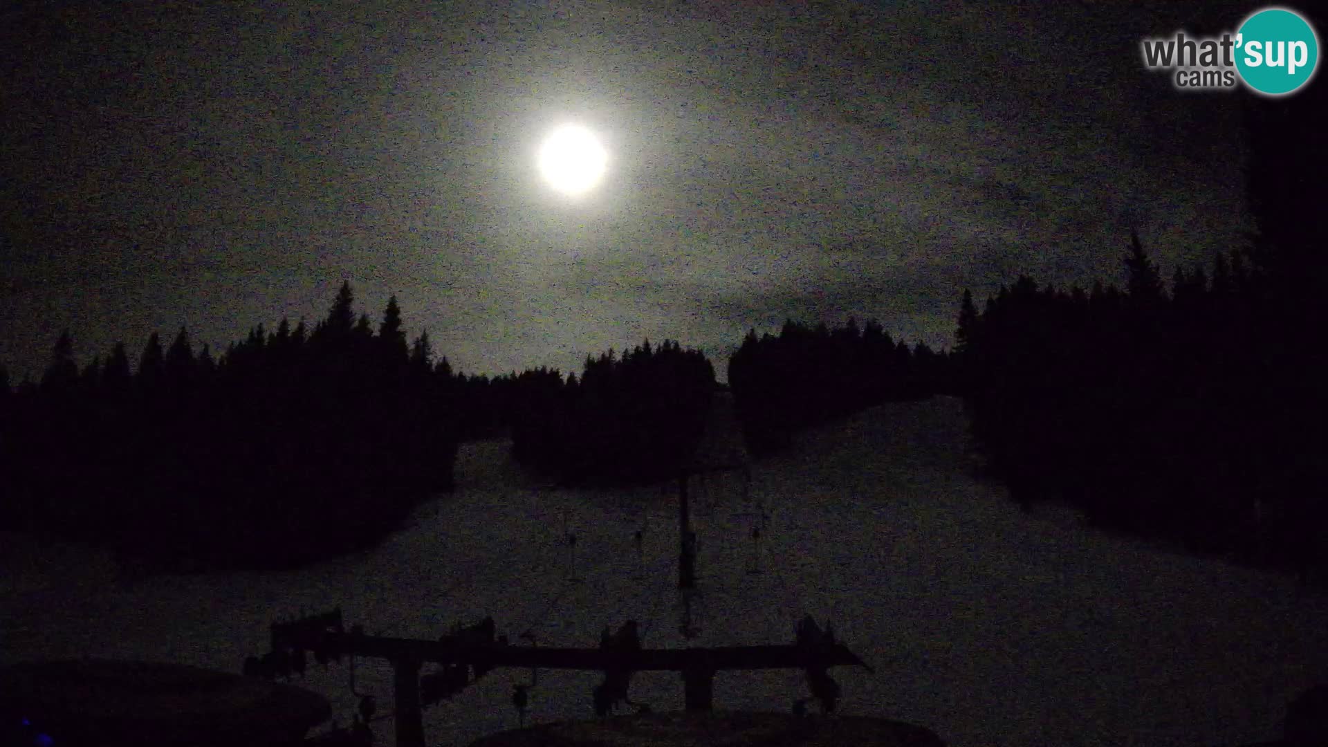 Skijalište Rogla web kamera Ostruščica proga 1 in 2