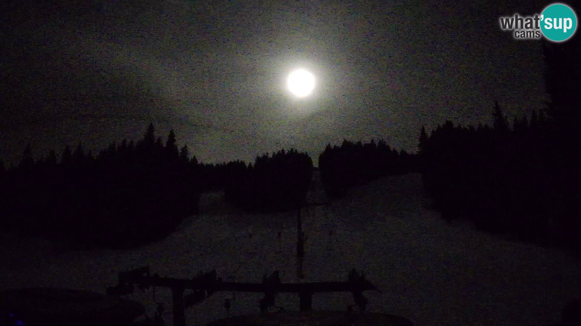 Skigebiet Rogla Webcam Ostruščica Piste 1 und 2