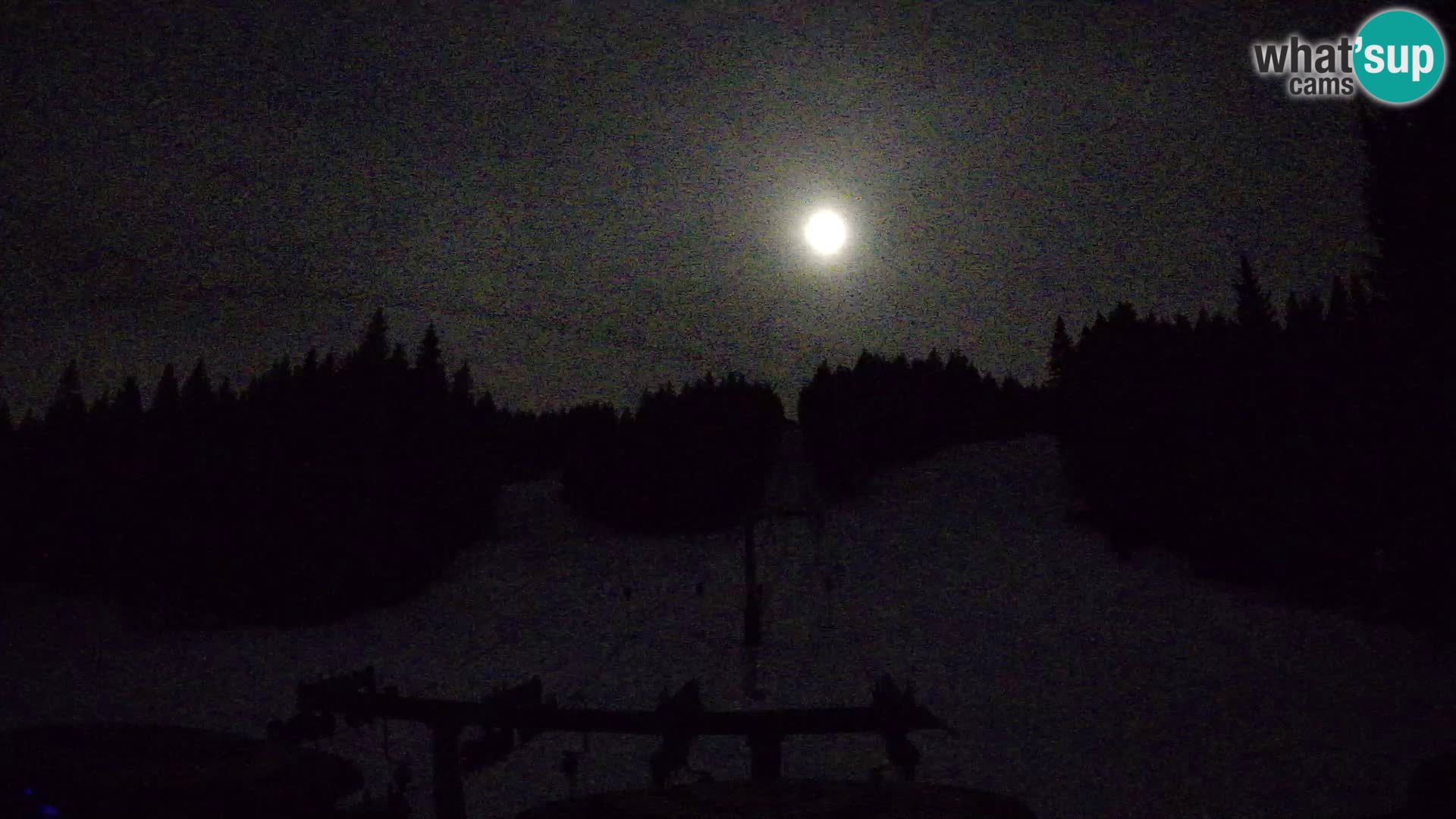 Skijalište Rogla web kamera Ostruščica proga 1 in 2