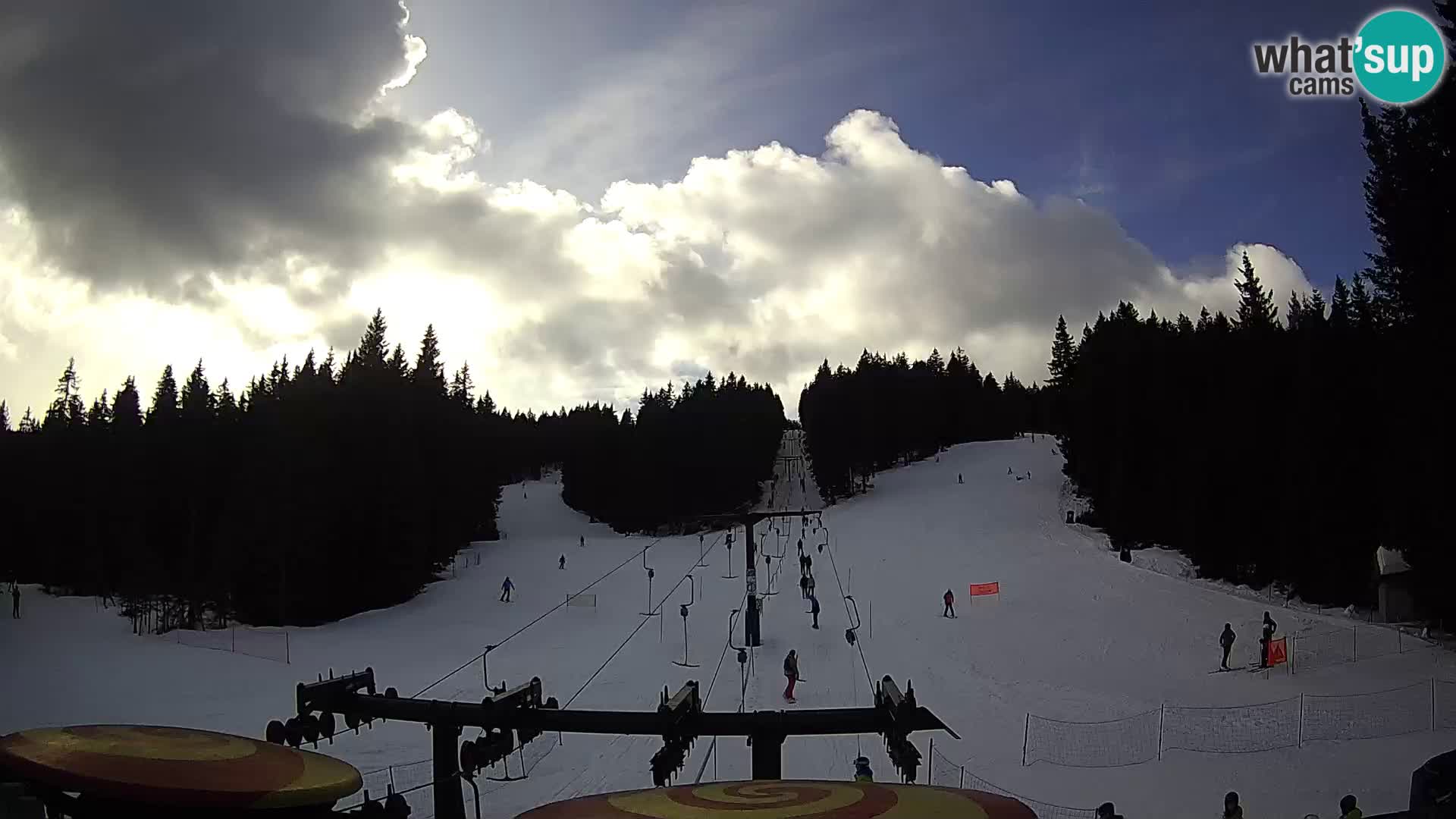 Station de ski Rogla Webcam Ostruščica pistes 1 et 2