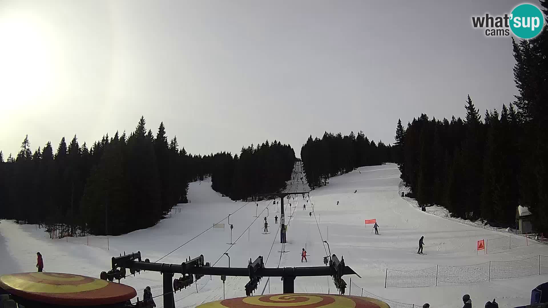 Estación de esquí Rogla Webcam Ostruščica pistas 1 y 2