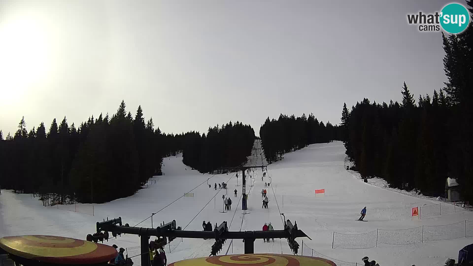 Estación de esquí Rogla Webcam Ostruščica pistas 1 y 2