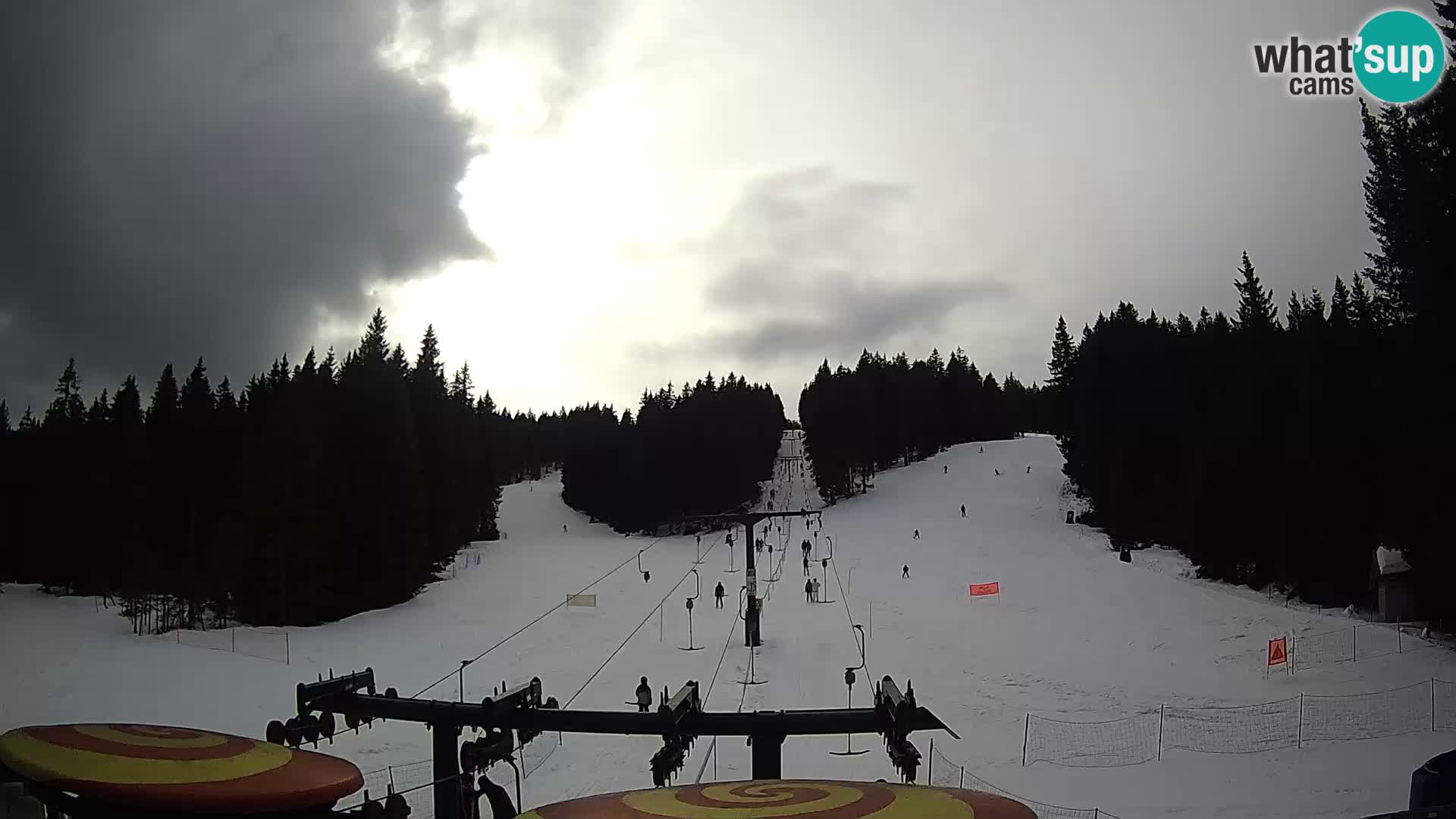 Estación de esquí Rogla Webcam Ostruščica pistas 1 y 2