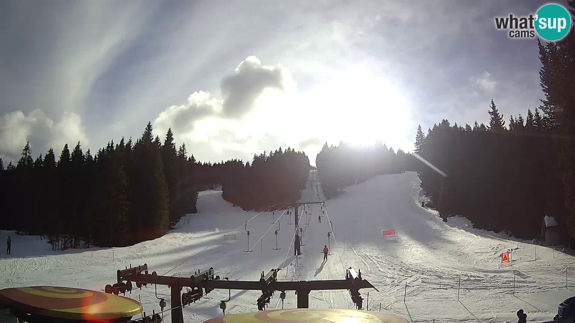 Station de ski Rogla Webcam Ostruščica pistes 1 et 2