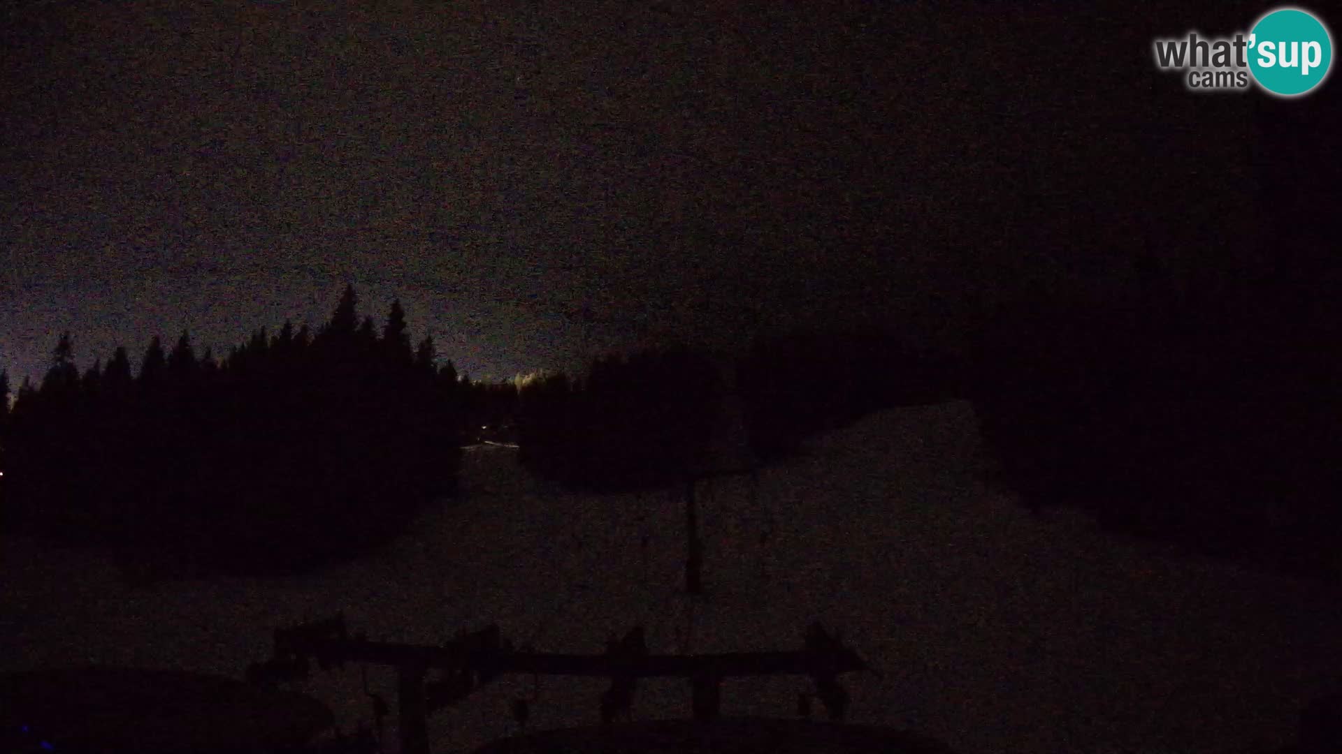 Smučišče Rogla Spletna kamera Ostruščica proga 1 in 2