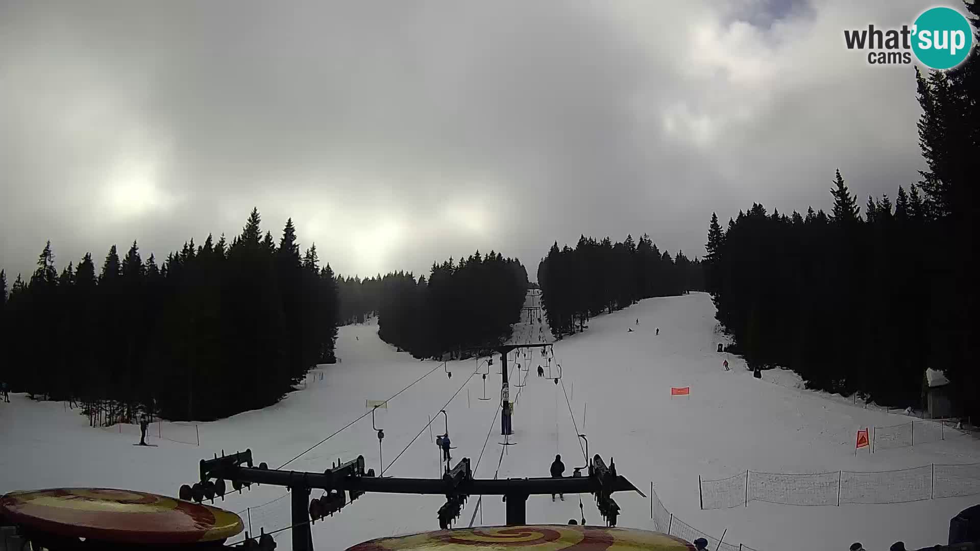 Estación de esquí Rogla Webcam Ostruščica pistas 1 y 2