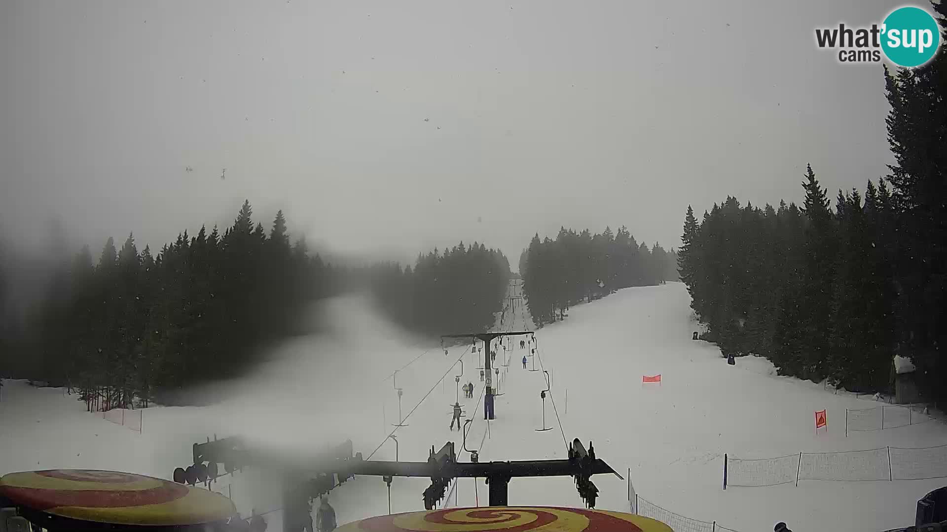 Station de ski Rogla Webcam Ostruščica pistes 1 et 2