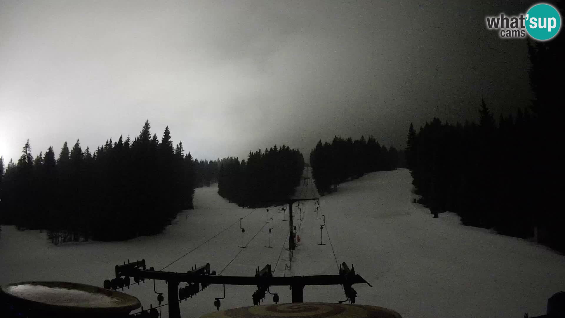 Estación de esquí Rogla Webcam Ostruščica pistas 1 y 2