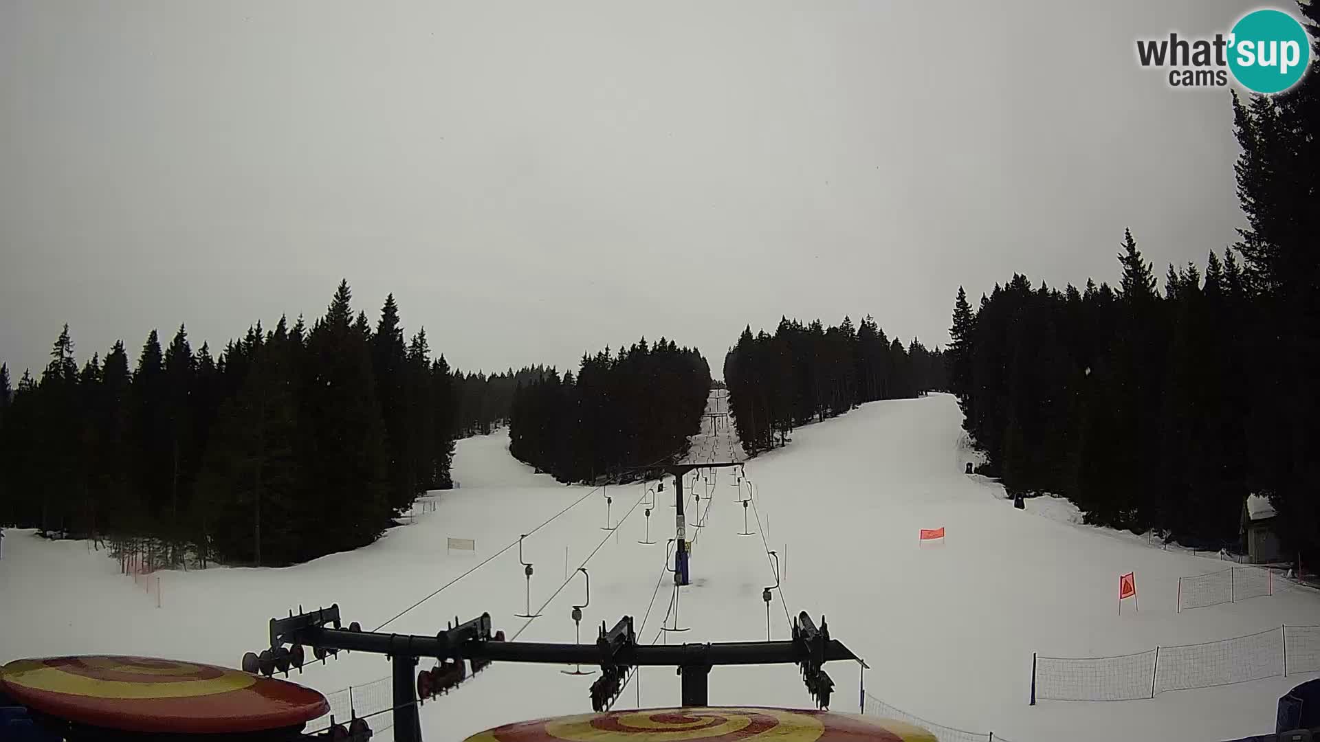 Station de ski Rogla Webcam Ostruščica pistes 1 et 2