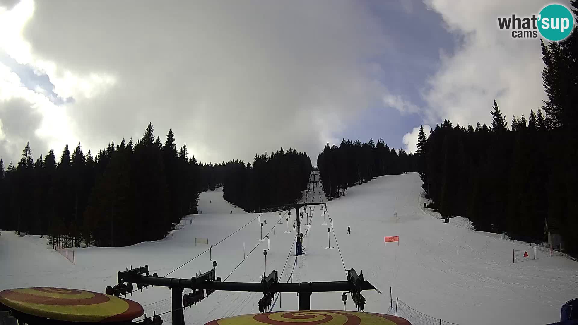 Estación de esquí Rogla Webcam Ostruščica pistas 1 y 2