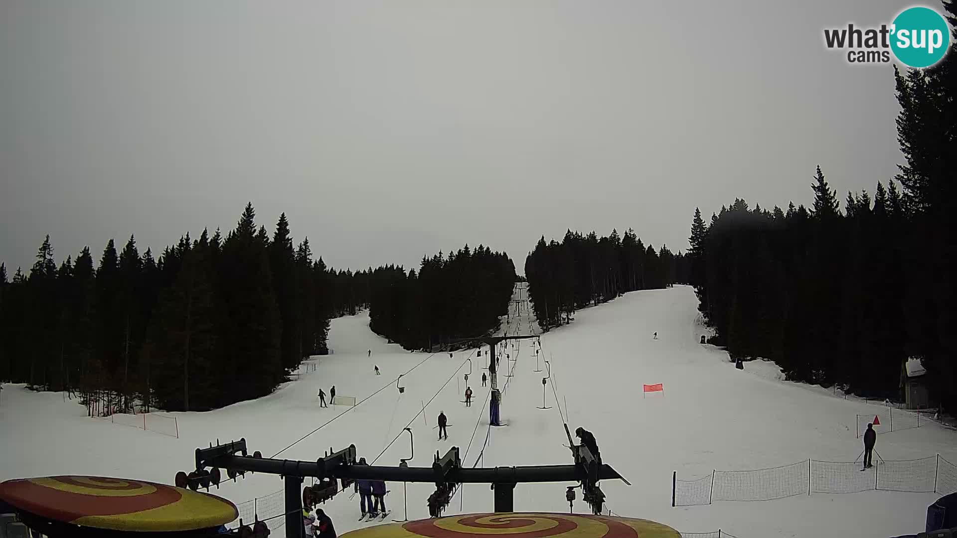 Station de ski Rogla Webcam Ostruščica pistes 1 et 2