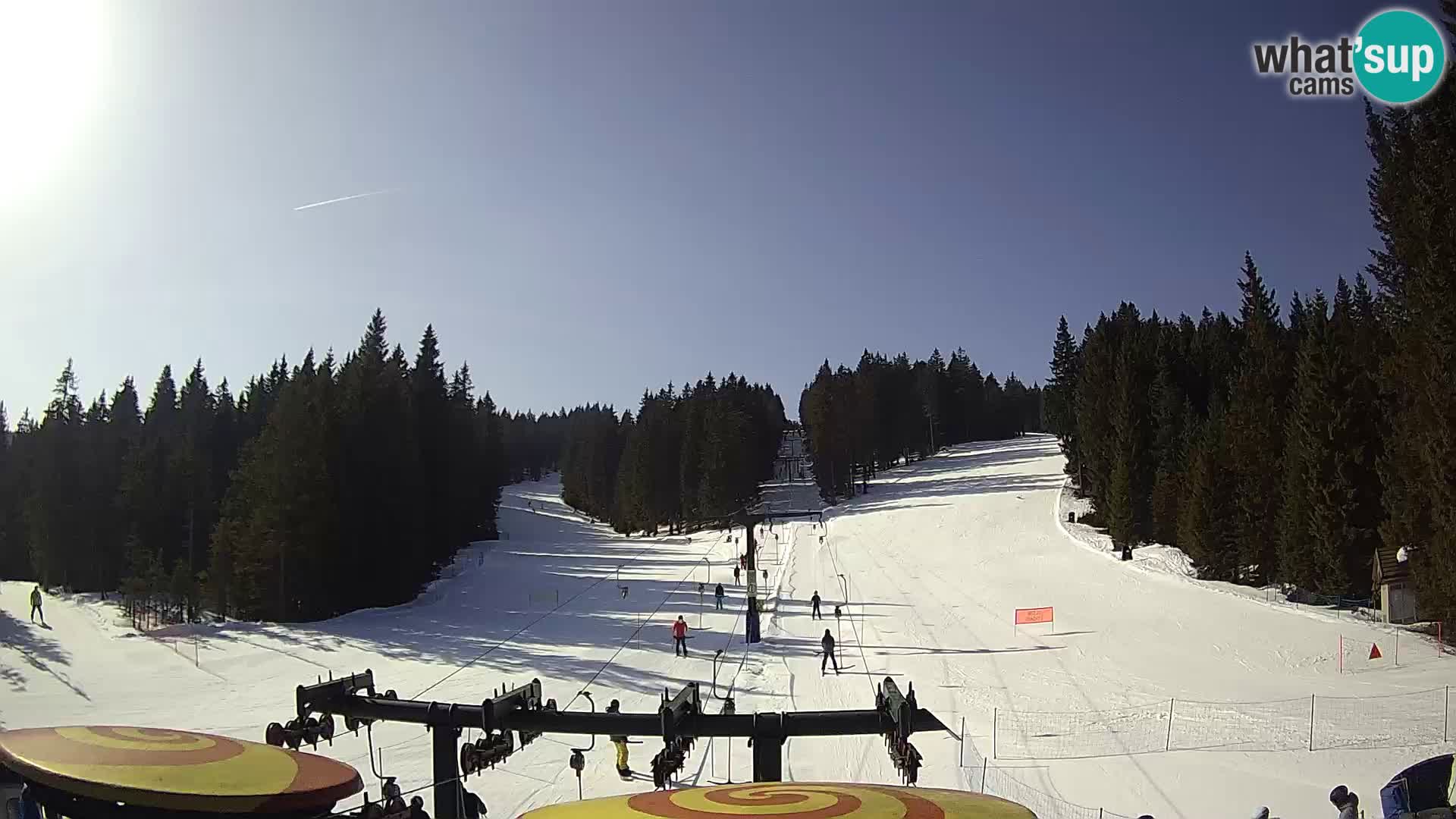 Estación de esquí Rogla Webcam Ostruščica pistas 1 y 2