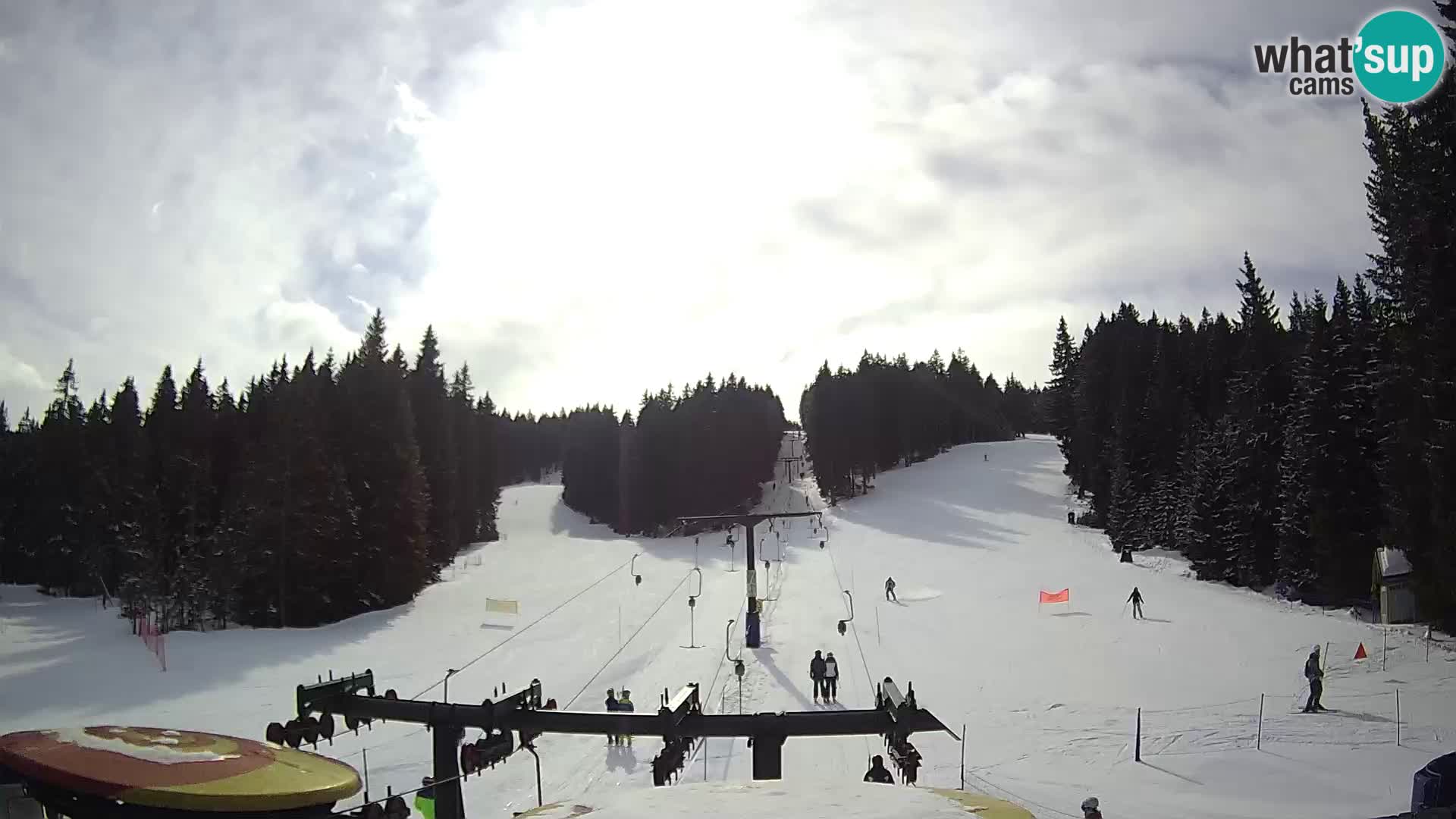 Station de ski Rogla Webcam Ostruščica pistes 1 et 2