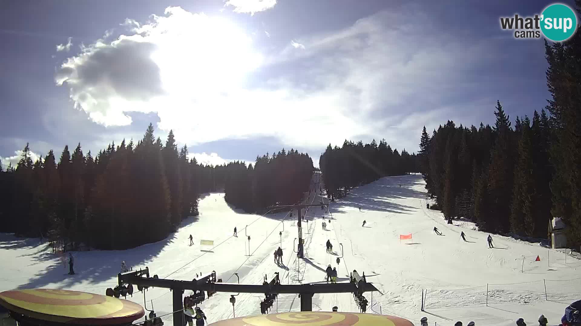 Station de ski Rogla Webcam Ostruščica pistes 1 et 2
