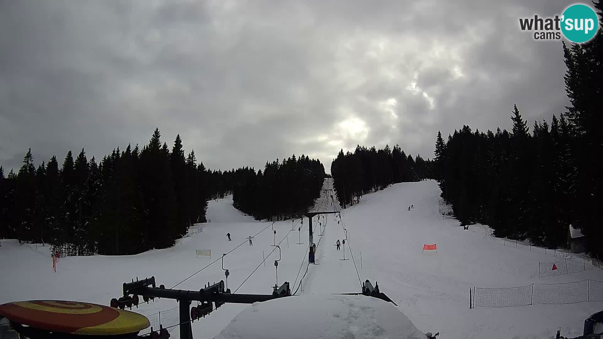 Station de ski Rogla Webcam Ostruščica pistes 1 et 2
