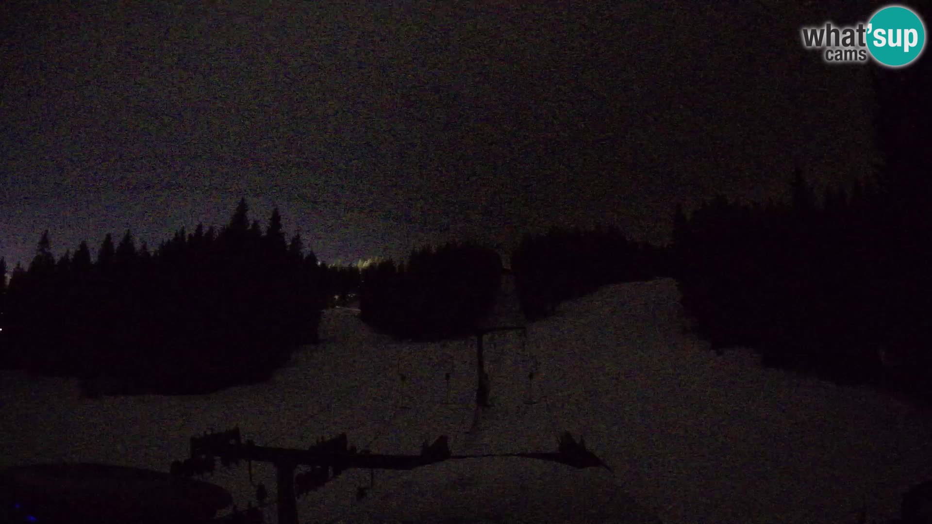 Skijalište Rogla web kamera Ostruščica proga 1 in 2