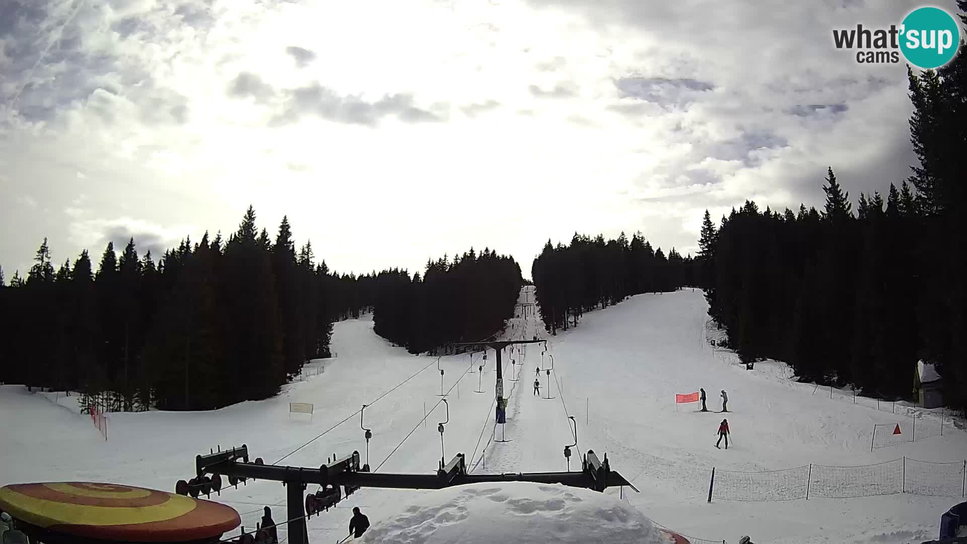 Station de ski Rogla Webcam Ostruščica pistes 1 et 2