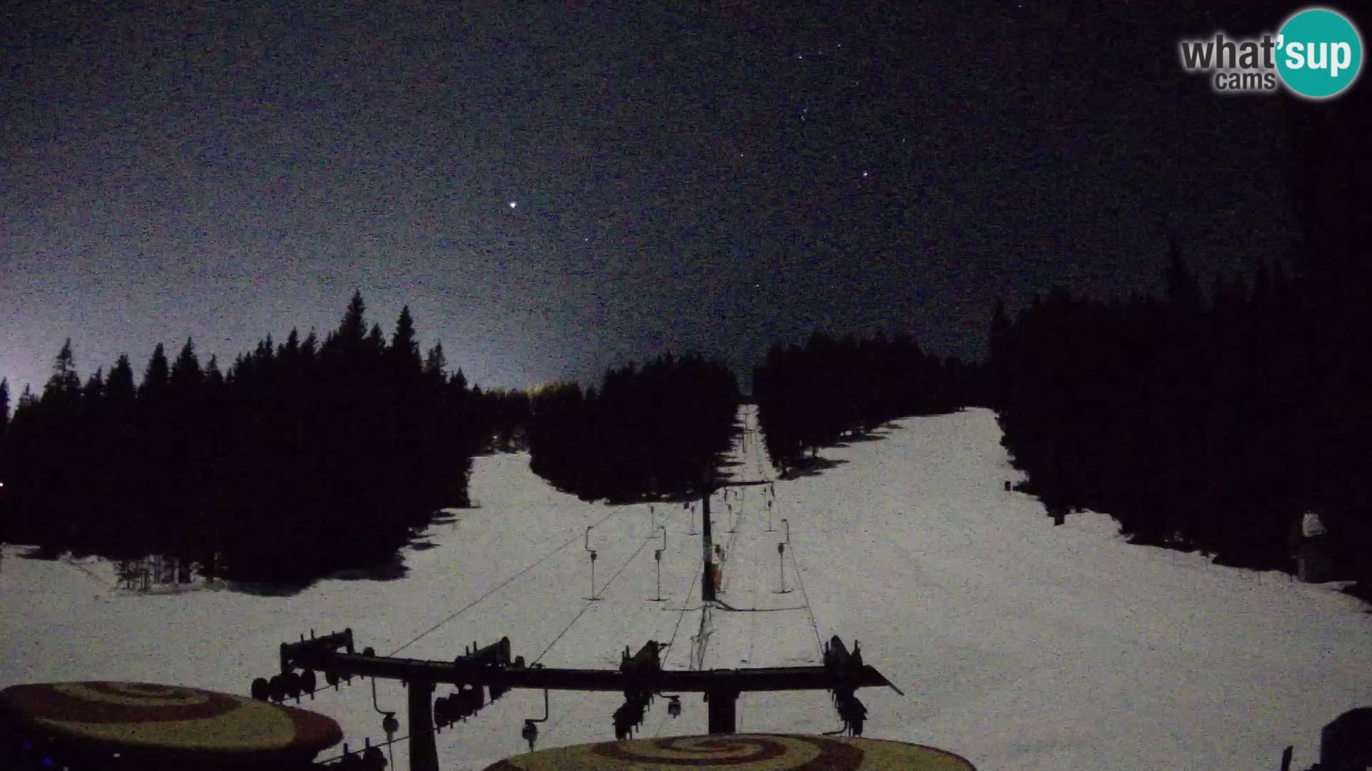 Station de ski Rogla Webcam Ostruščica pistes 1 et 2