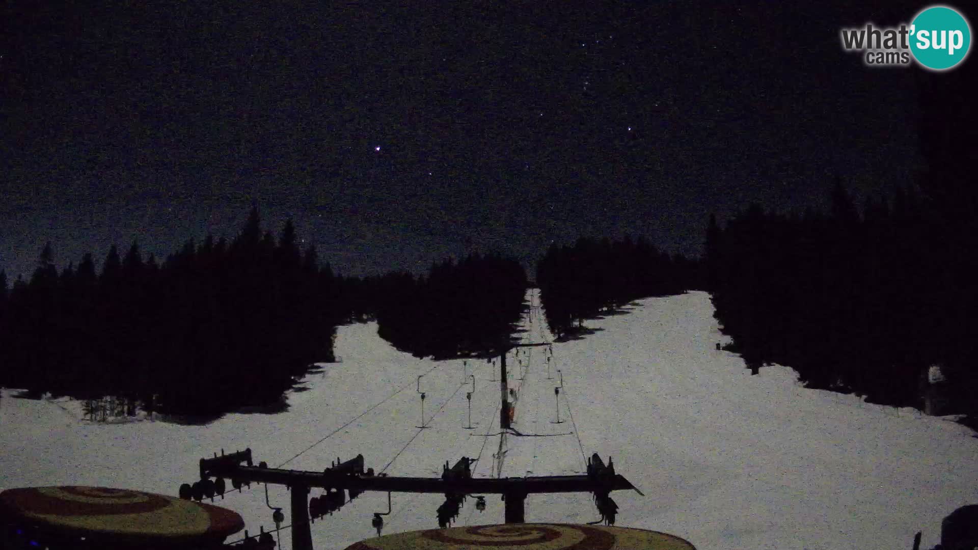 Estación de esquí Rogla Webcam Ostruščica pistas 1 y 2