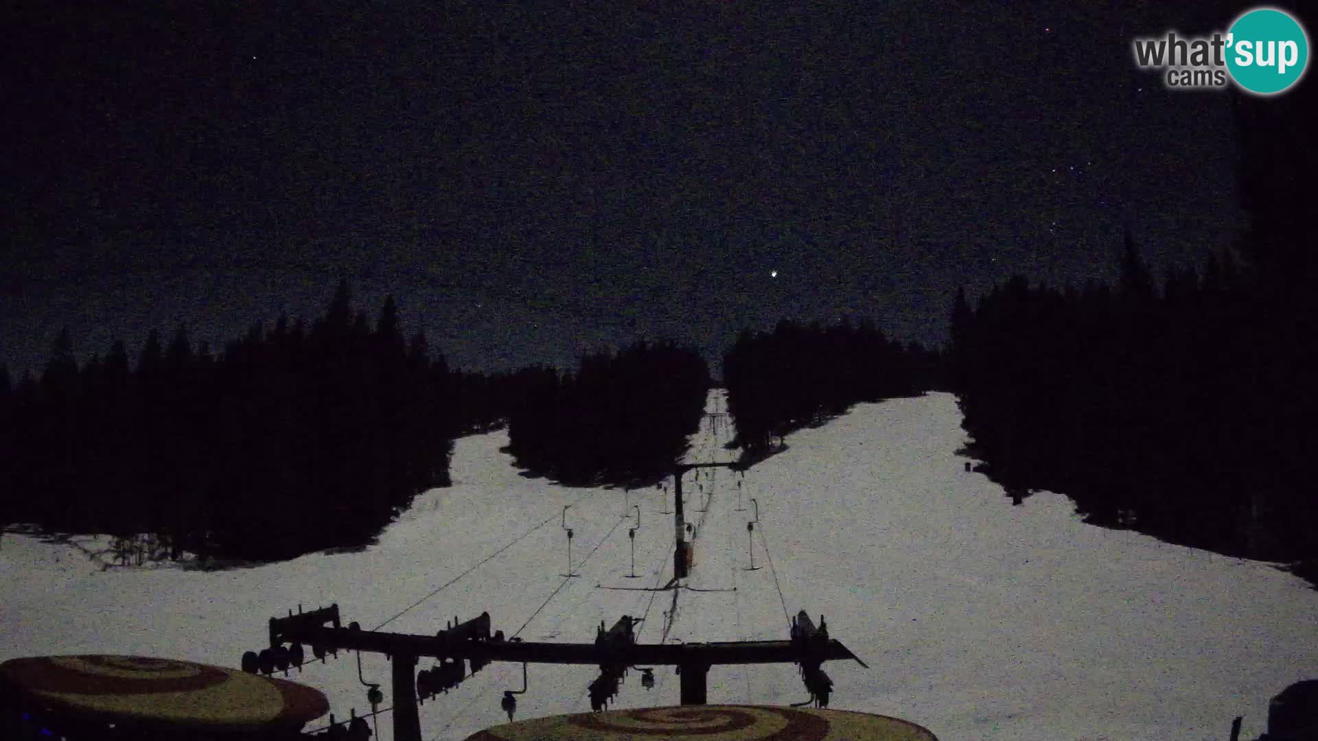 Station de ski Rogla Webcam Ostruščica pistes 1 et 2