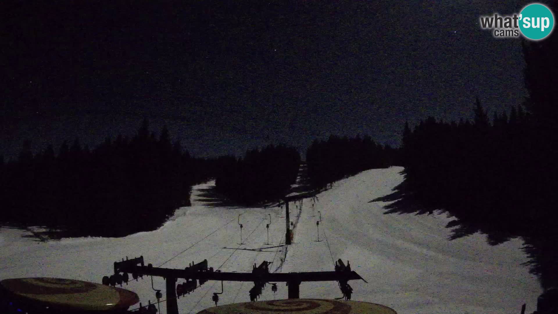 Estación de esquí Rogla Webcam Ostruščica pistas 1 y 2