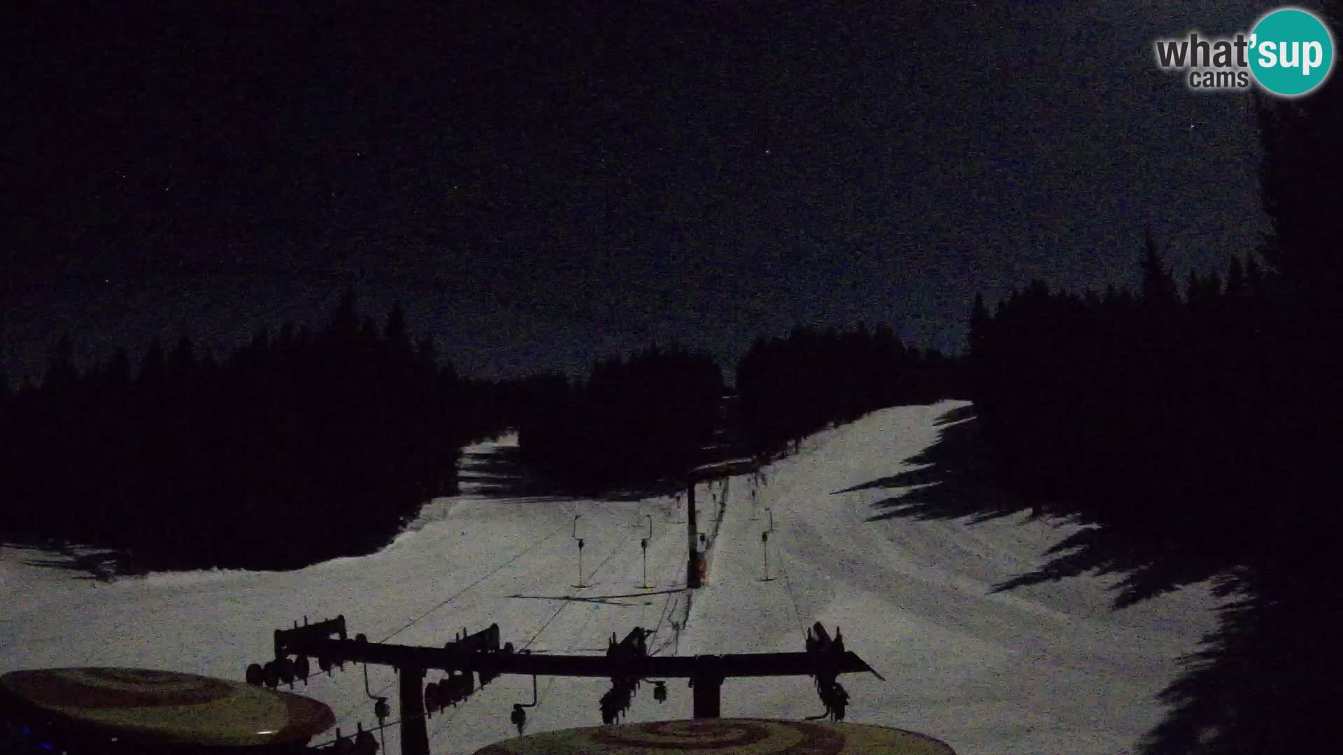 Comprensorio sciistico Rogla Webcam live Ostruščica piste 1 e 2