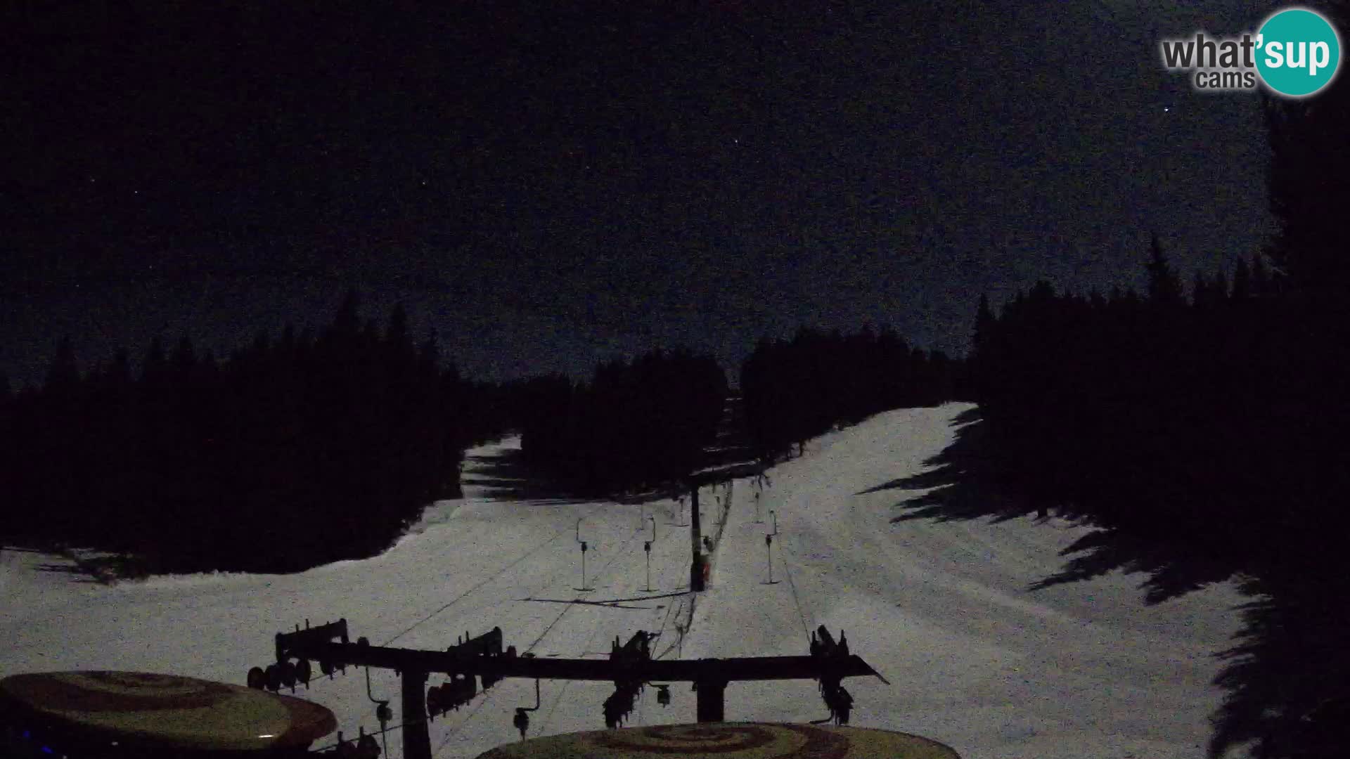 Station de ski Rogla Webcam Ostruščica pistes 1 et 2