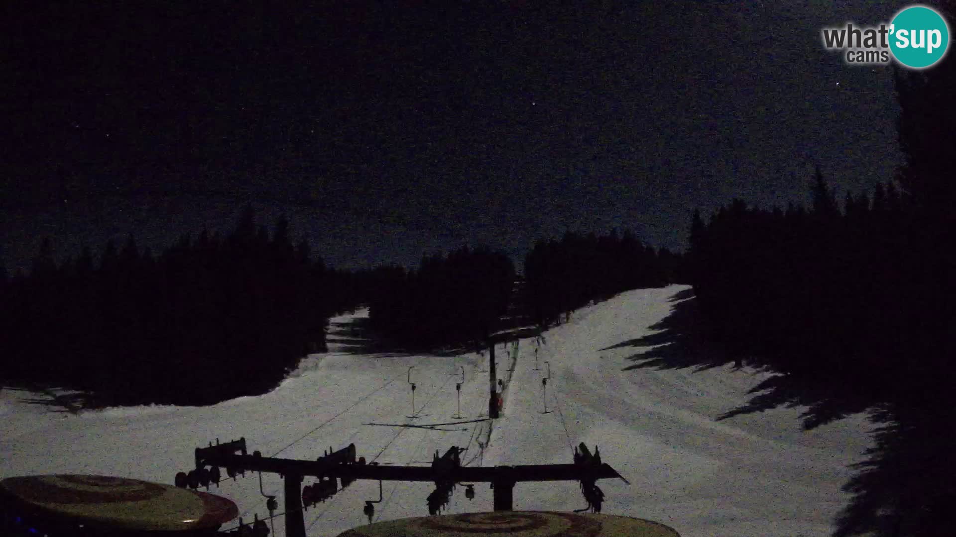 Comprensorio sciistico Rogla Webcam live Ostruščica piste 1 e 2