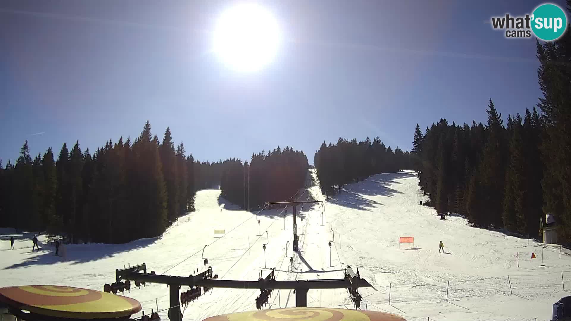 Estación de esquí Rogla Webcam Ostruščica pistas 1 y 2