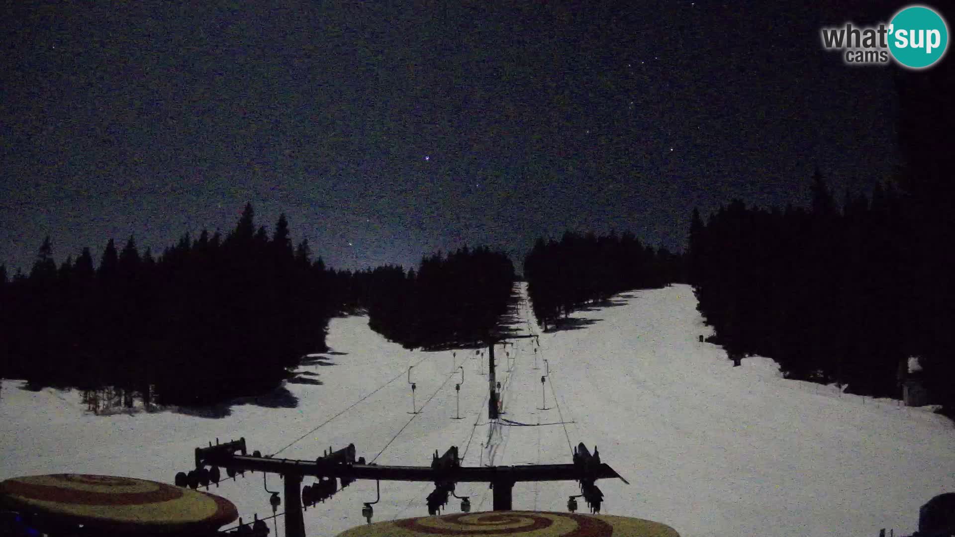 Estación de esquí Rogla Webcam Ostruščica pistas 1 y 2