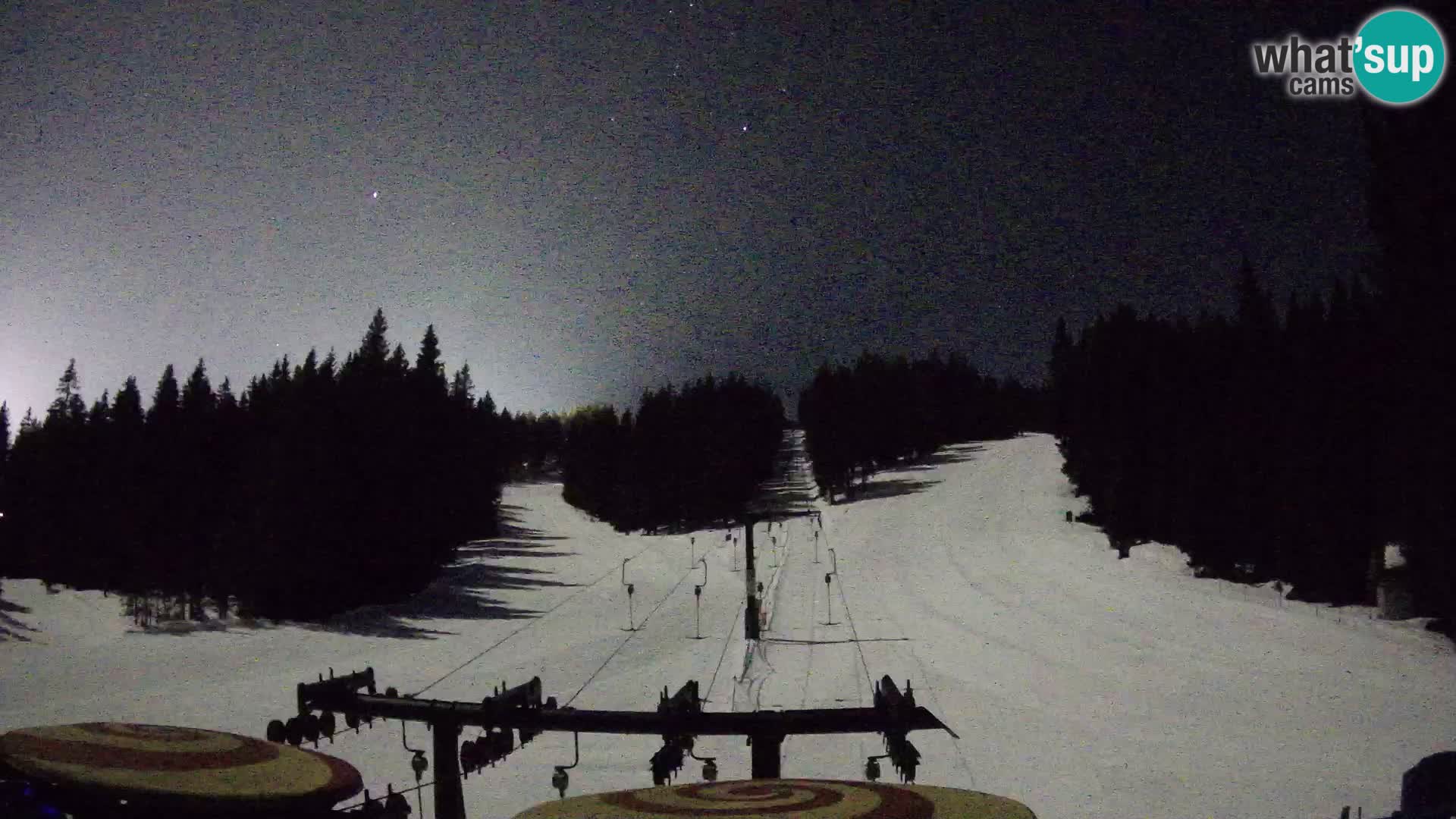 Estación de esquí Rogla Webcam Ostruščica pistas 1 y 2