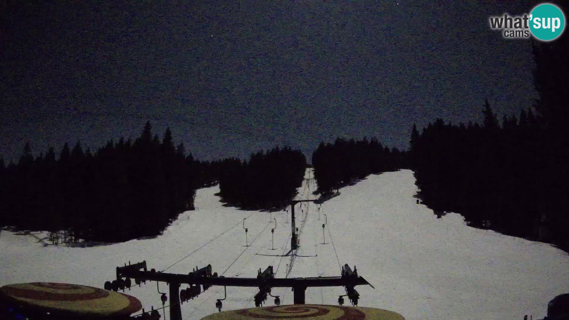 Estación de esquí Rogla Webcam Ostruščica pistas 1 y 2