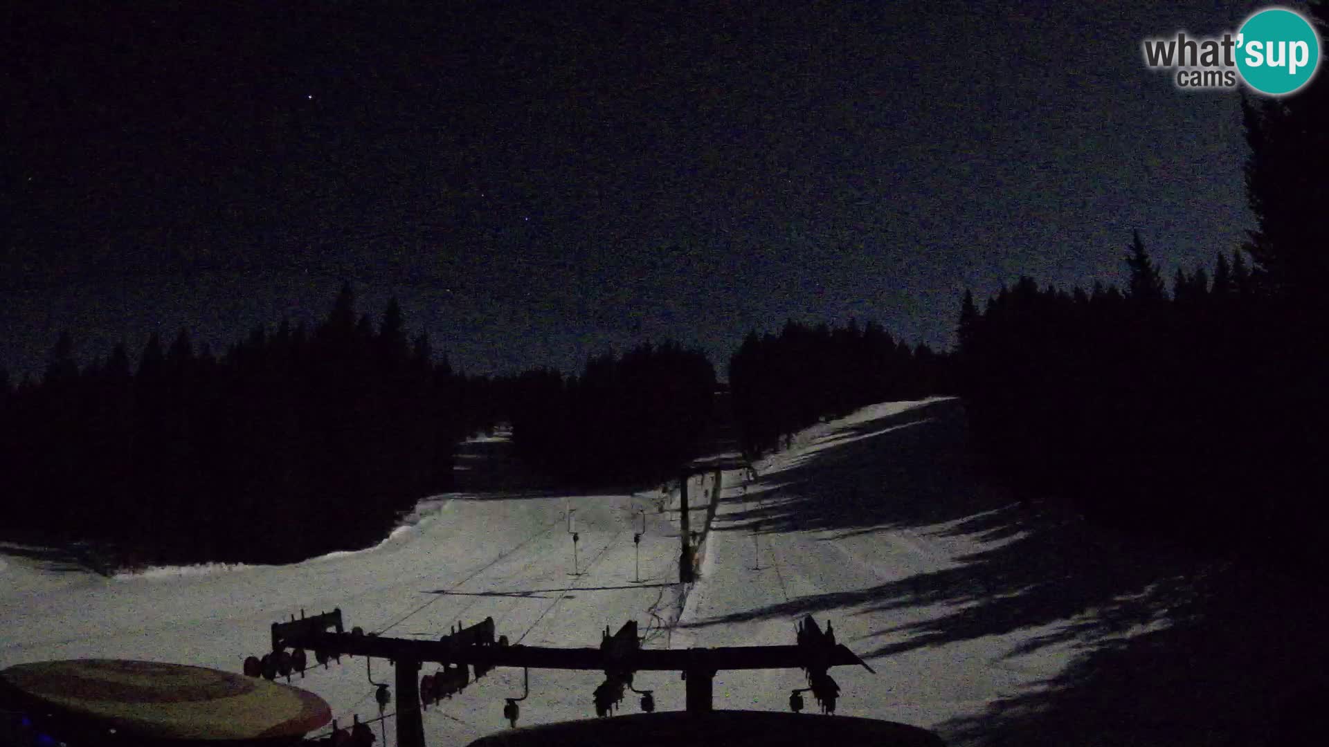 Estación de esquí Rogla Webcam Ostruščica pistas 1 y 2