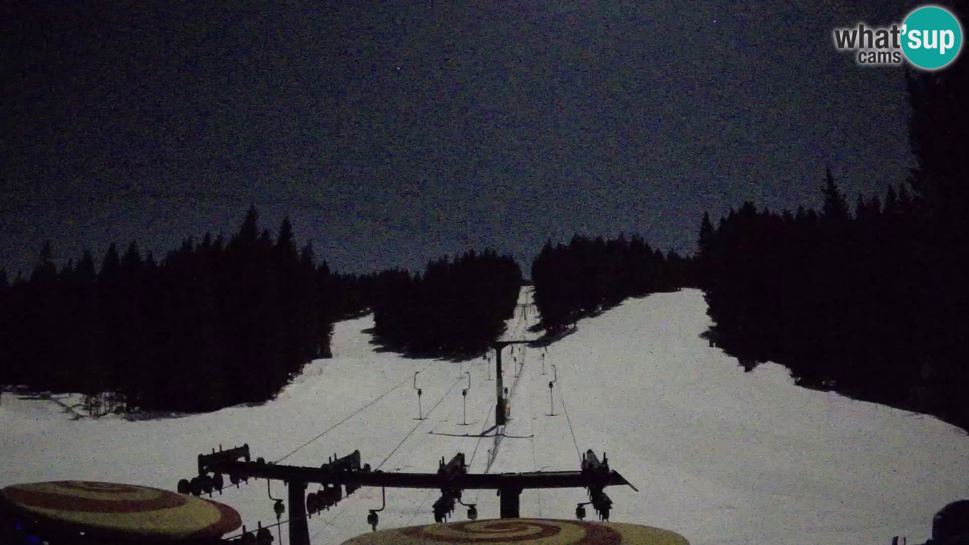 Comprensorio sciistico Rogla Webcam live Ostruščica piste 1 e 2